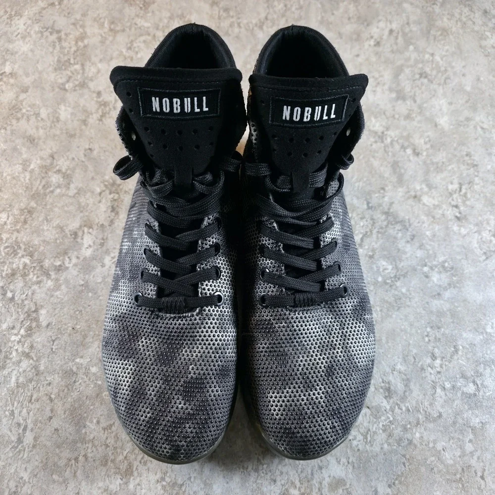 NOBULL Camo Outwork Trainers SuperFabric High-Top Gym Shoes Mens 7 / Womens 8.5